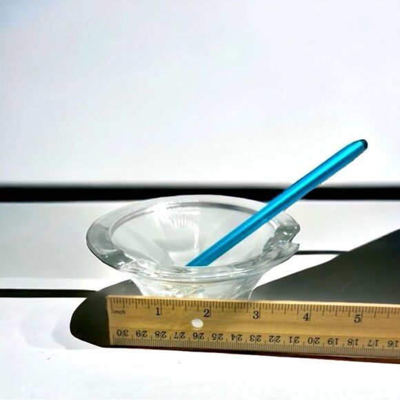 Home Decor l Glassware l Cigar Cigarette Ashtray, Jewelry Holder l New in Box - Picture 4 of 9